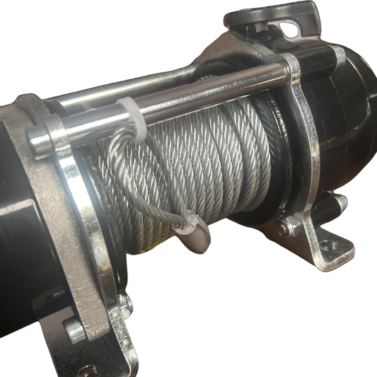 1500 lbs 12v Electric Winch Steel Wire
