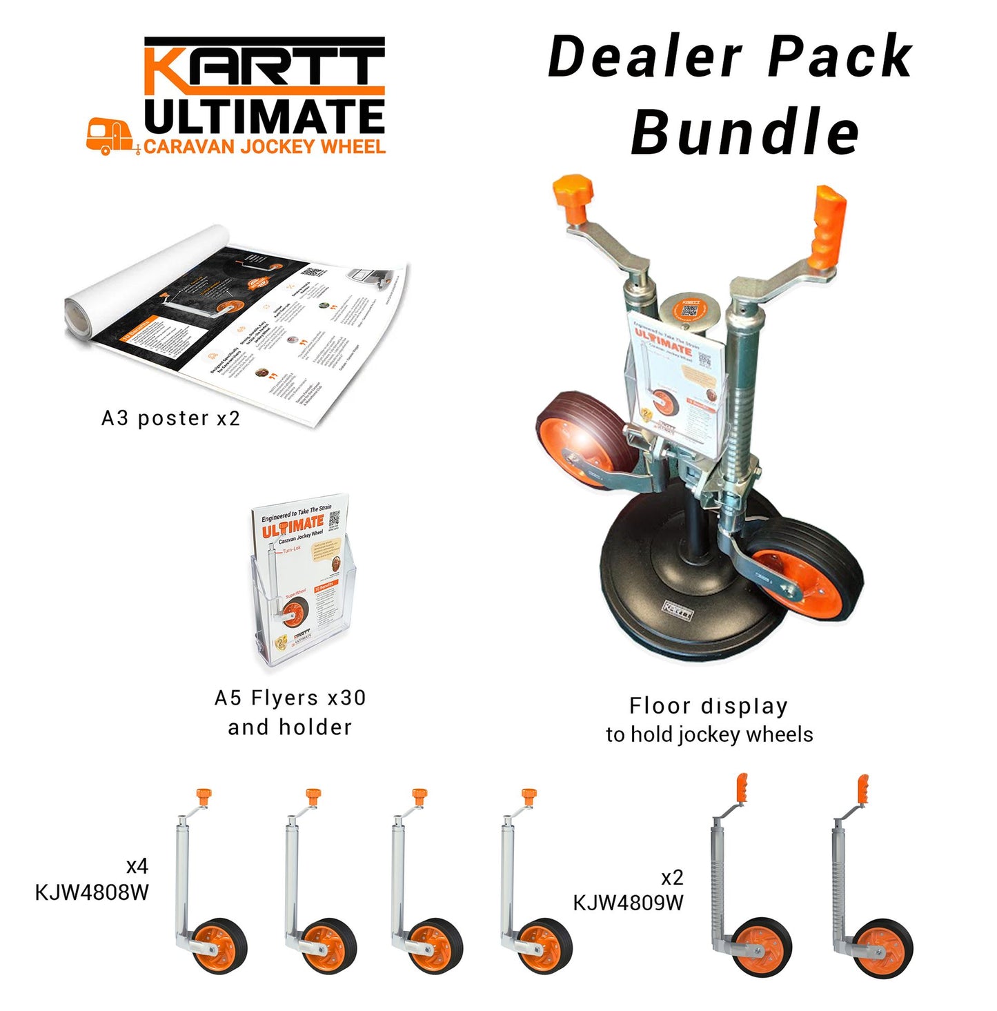 Dealer Pack Bundle - Ultimate Caravan Jockey Wheel