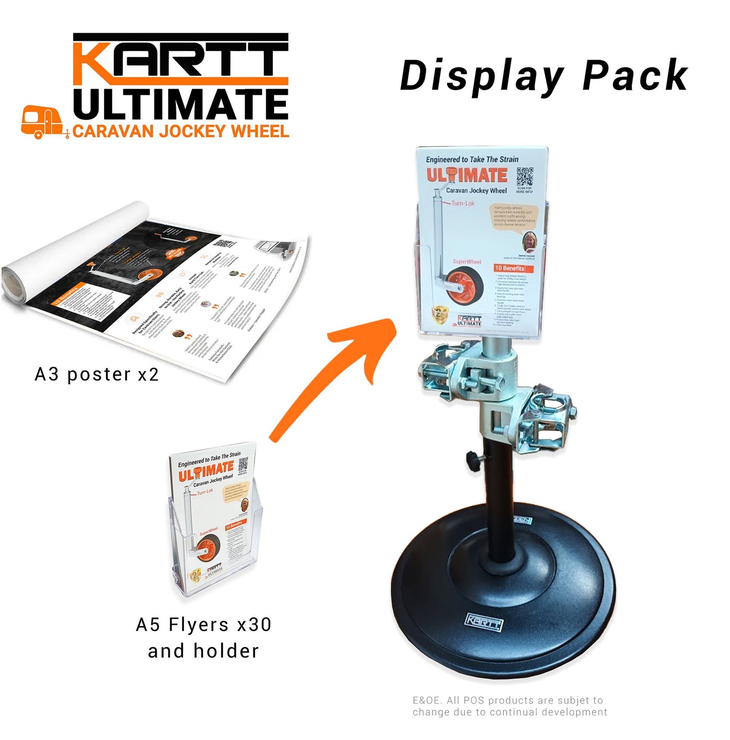 Display Pack - Ultimate Caravan Jockey Wheel
