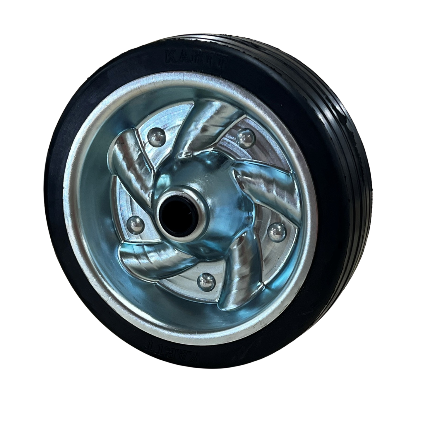 220 x 65mm KARTT Replacement Rubber Jockey Wheel Set P/N CW605-Set for KJW4808W, KJW4809W