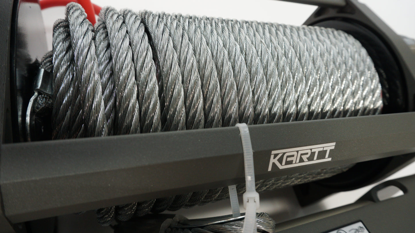 9500 lbs 12v Electric Winch Steel Wire