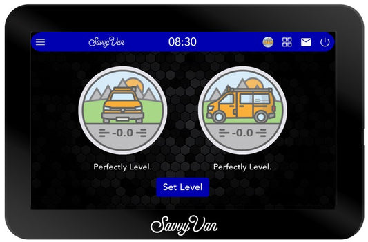 SavvyVan3  5inch HD Touch Screen Control Pannel