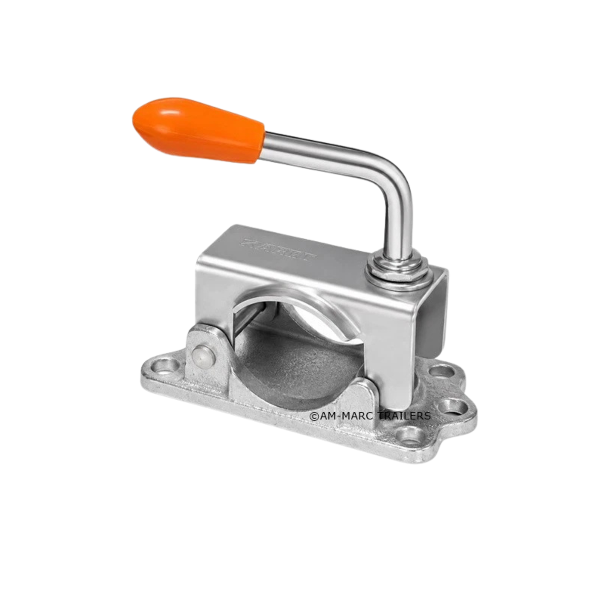 48mm Pressed Steel Swing Cast Bottom with 105mm Orange End Cap P/N KCL4802