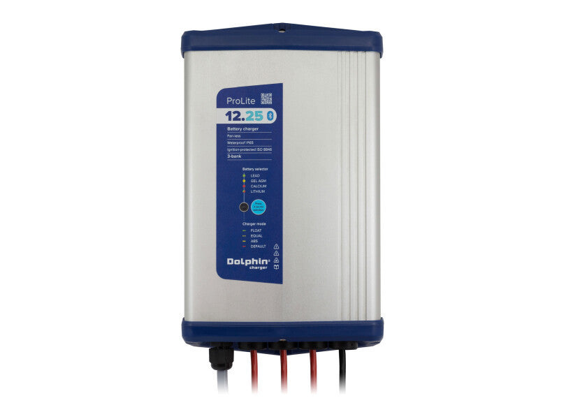 Dolphin Pro Lite 3 out 12V 25A -triple battery charging
