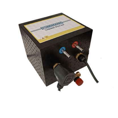 Pundmann off grid campervan water heater 3L twin rod 12V and 230V