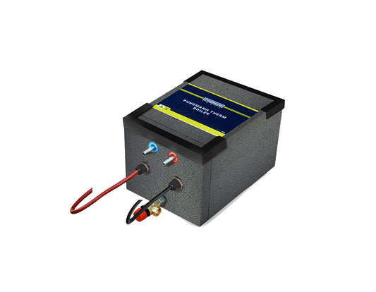 Off Grid Campervan Water Heater by Pundmann – 3 Litre Twin Rod 12V 180W + 230V 250W
