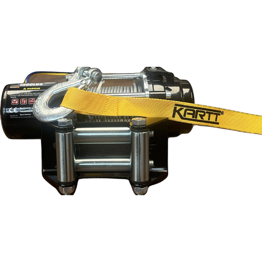 1500 lbs 12v Electric Winch Steel Wire