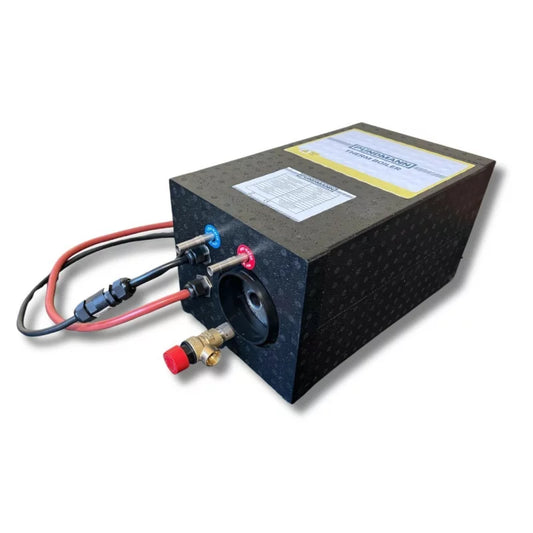 Off Grid Campervan Water Heater by Pundmann – 6 litre Air Combi +12V 200W + 230V 500W