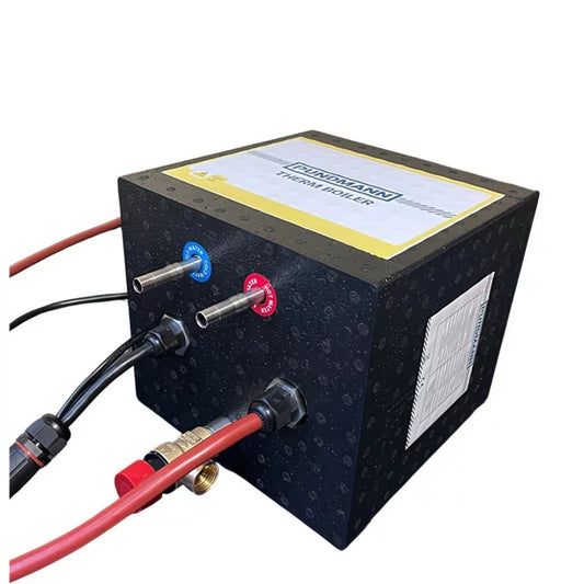 Off Grid Campervan Water Heater by Pundmann – 3 Litre Twin Rod 12V 180W + 230V 250W