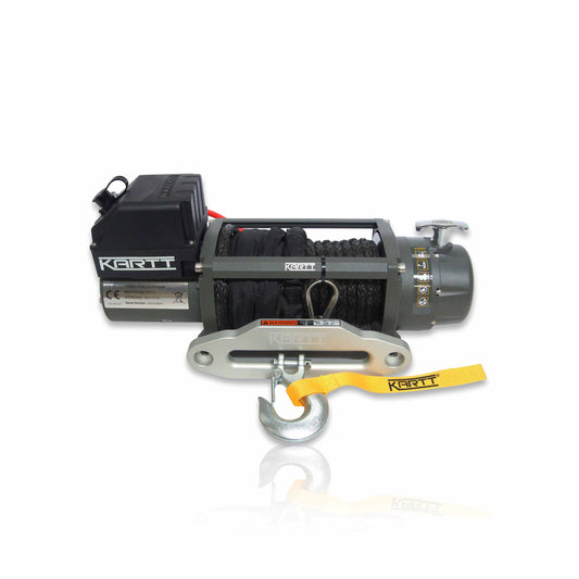 9500 lbs 12v Electric Winch Synthetic Rope