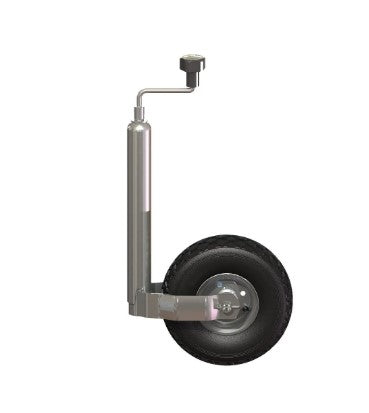 48 mm Pneumatic Jockey Wheel - Max Nose Weight: 100 kg