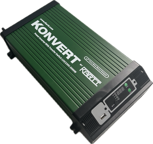 Konvert by KARTT - 3kW Inverter with removable screen
