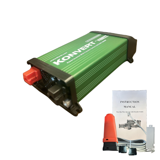 Konvert by KARTT - 2kW Inverter with removable screen