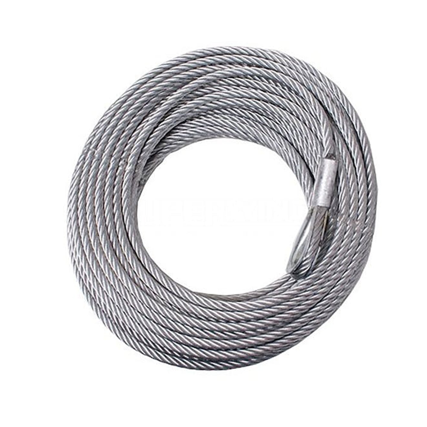 Steel Wire Rope for 4500lb winch -     without carabiner hook